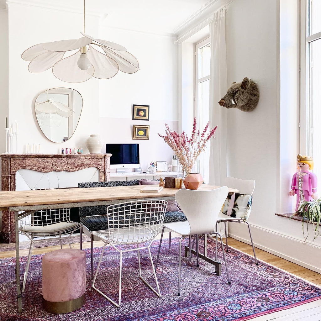 Zerithire Fabric Nature-inspired Pendant Lamp