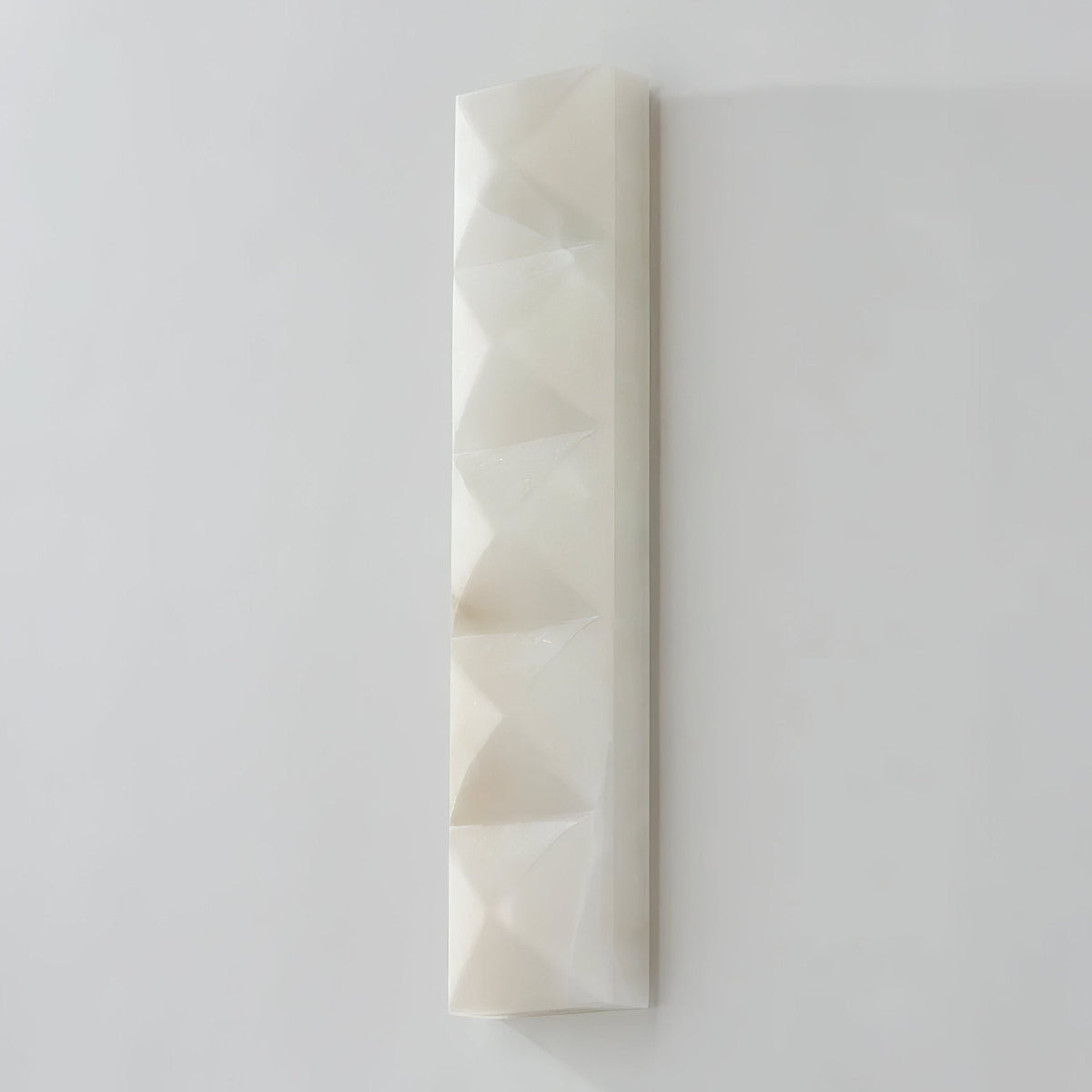 Dione Geometric Alabaster Wall Light