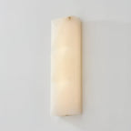 Dione Geometric Alabaster Wall Light