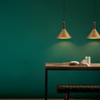 Orion Brass Cone Pendant Lamp