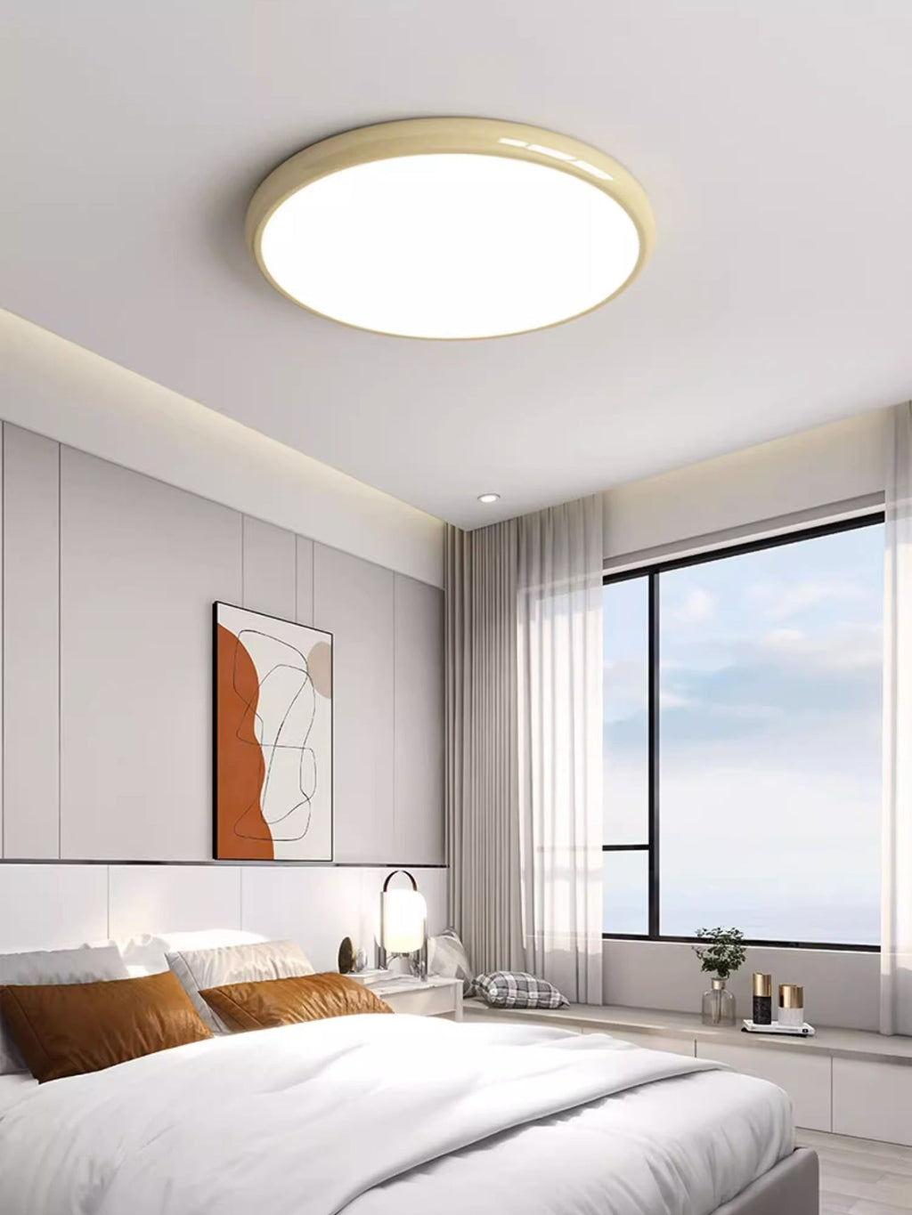 Aurdoreth LED Modern Minimalist Flush Mount Ceiling Light