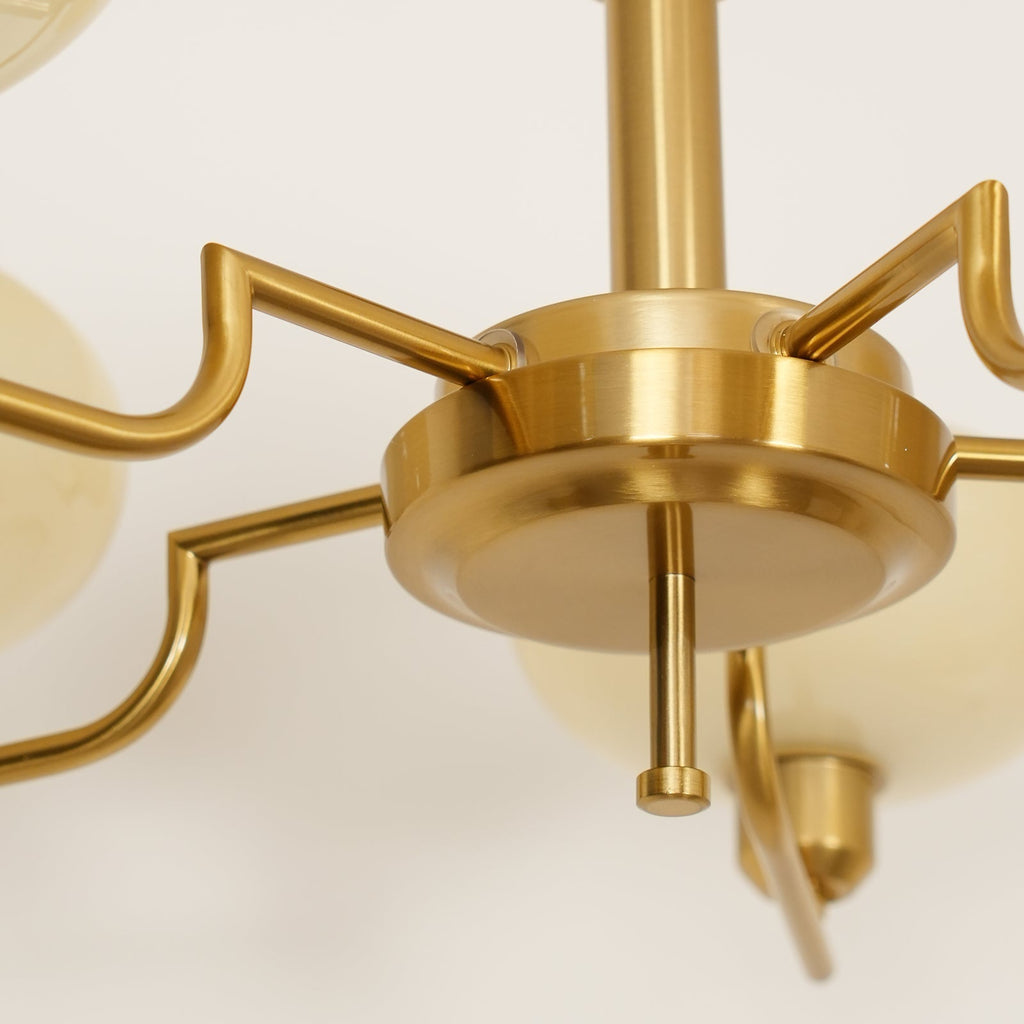 Valentina Chandeliers Glass  Midcentury