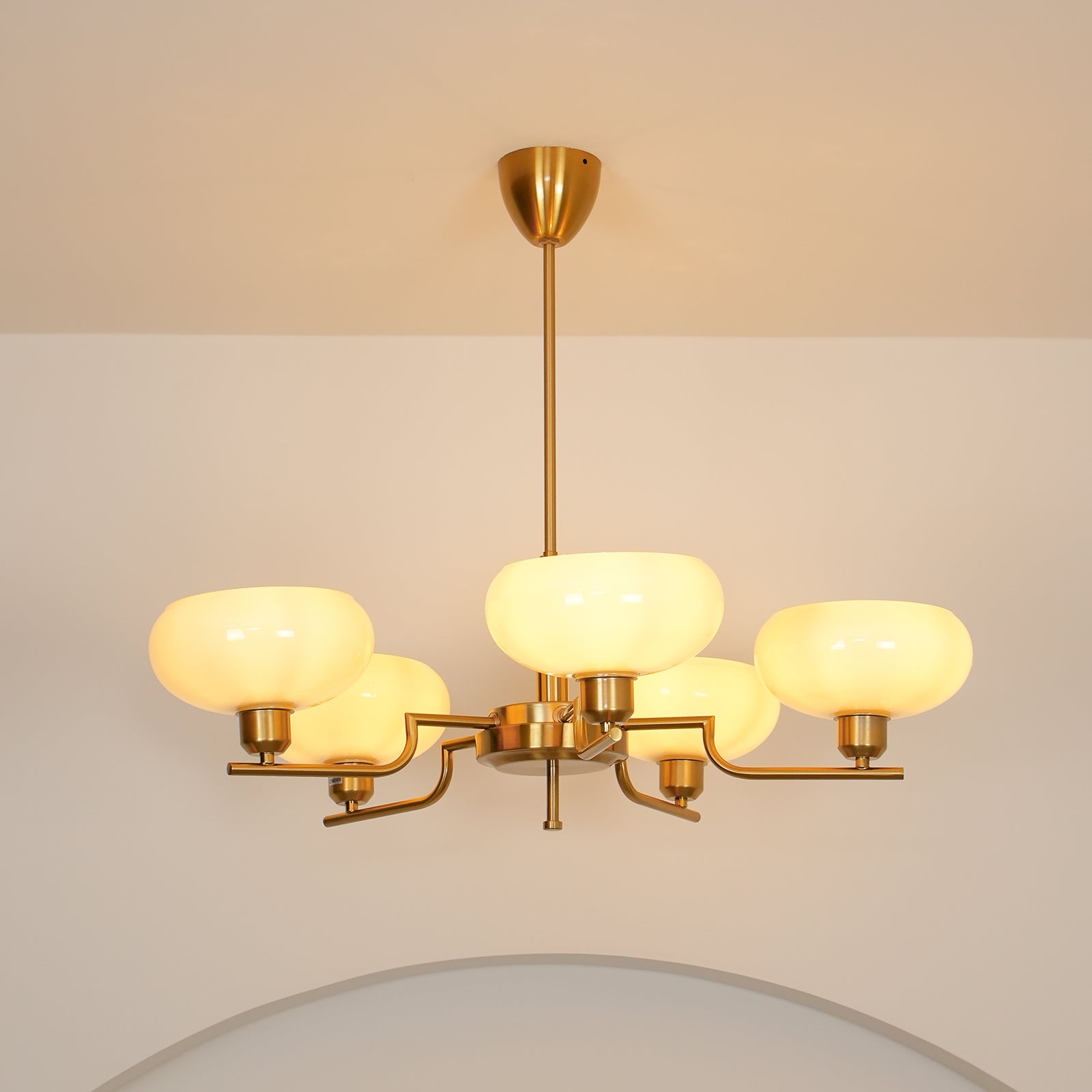 Valentina Chandeliers Glass  Midcentury