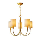 Armira Vintage Industrial Fabric Chandelier