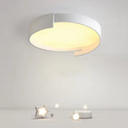 Arisha Modern Round Flush Mount Ceiling Light LED Double Layer
