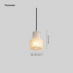 Ritta Alabaster Pendant Light Brass Luxurious