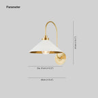 Silva Vintage Indoor Wall Lamp Brass