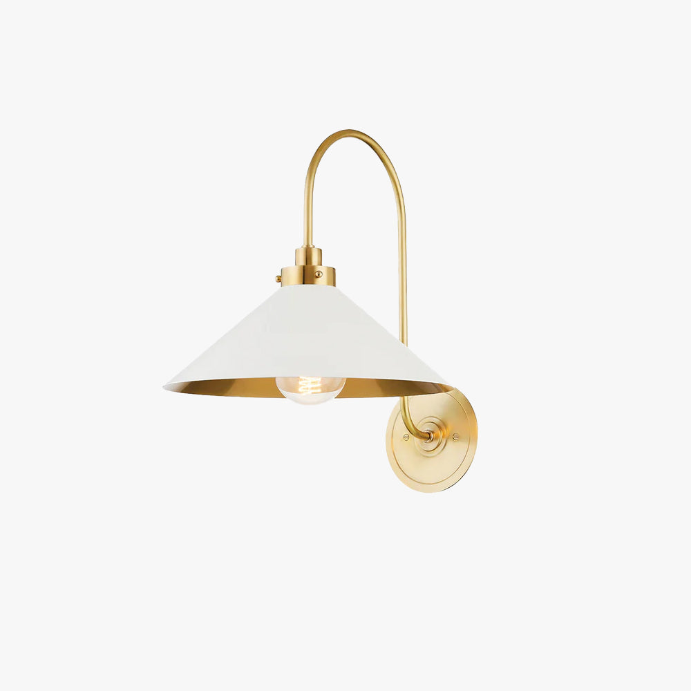 Silva Vintage Indoor Wall Lamp Brass