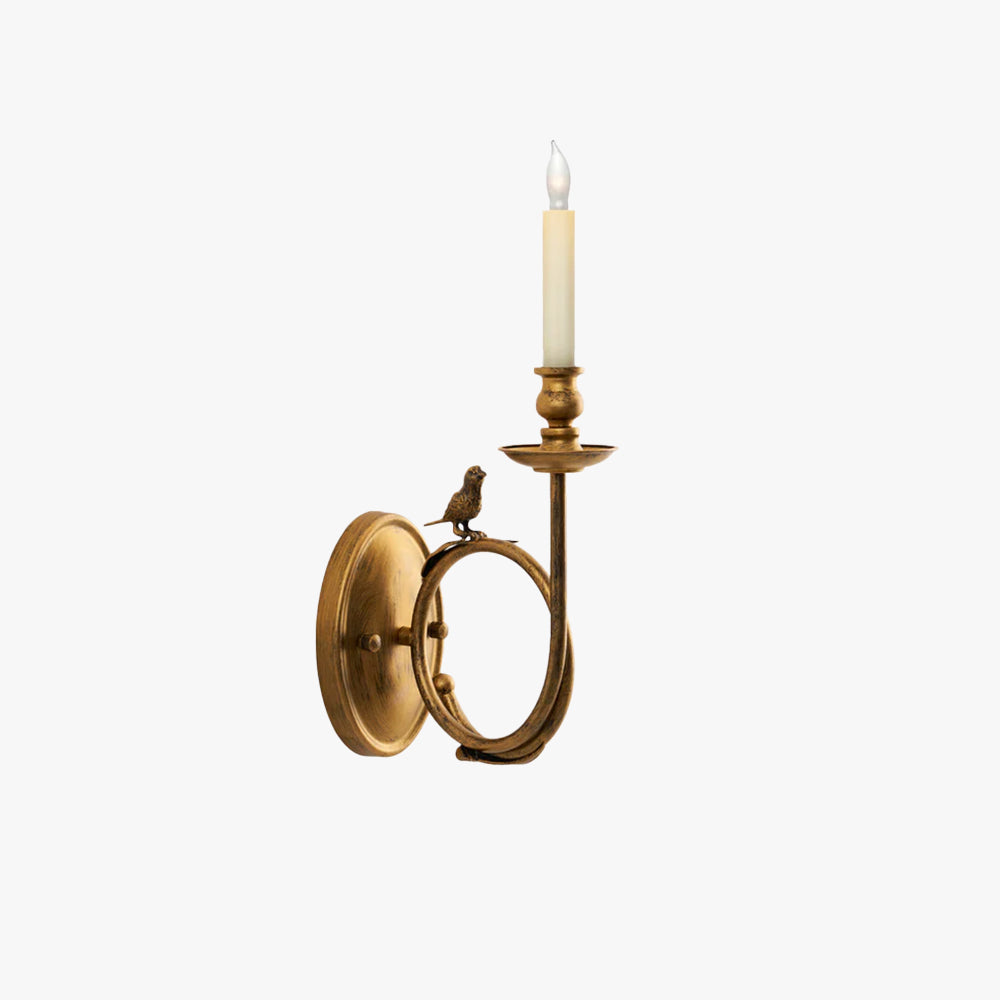 Silva Vintage Bird  Indoor Wall Sconce - image 1