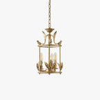 Silva Baroque Style Metal Lantern Pendant Light - image 1