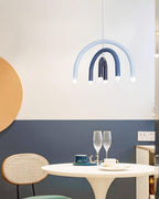 Pendant Lamp Rainbow Modern Arc for Living and Dining Room