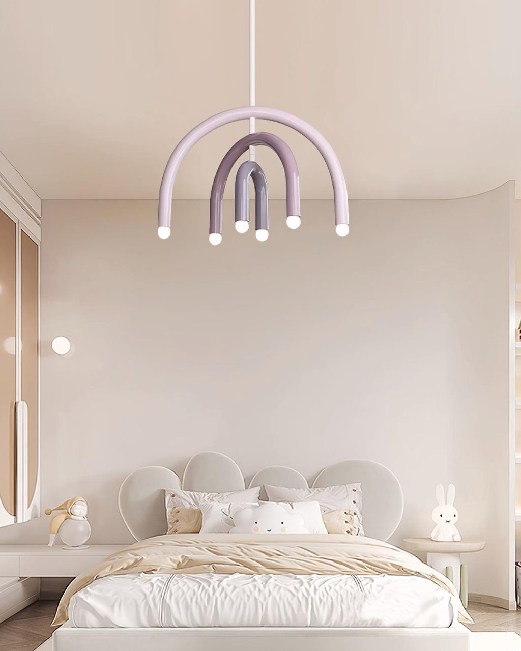 Pendant Lamp Rainbow Modern Arc for Living and Dining Room