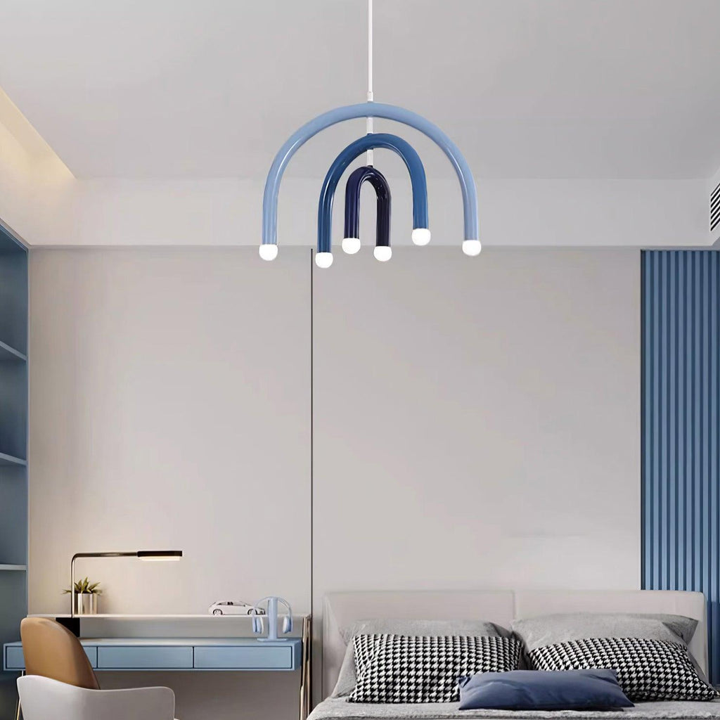 Pendant Lamp Rainbow Modern Arc for Living and Dining Room