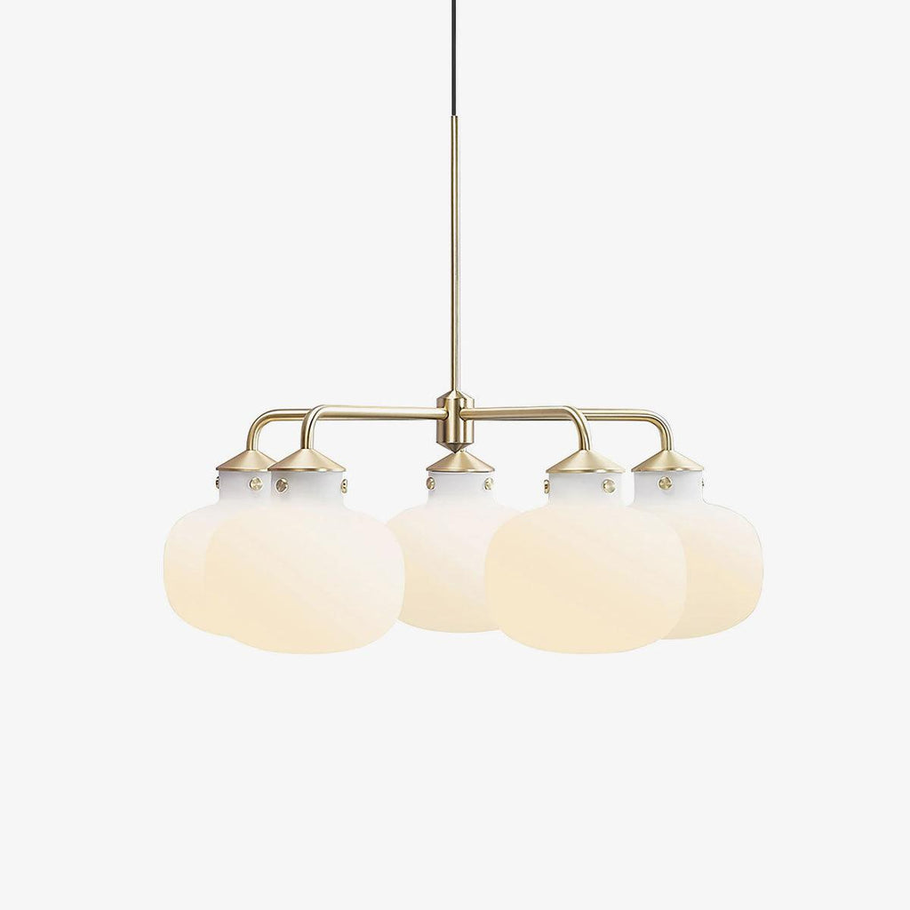 Halo Contemporary Glass Pendant Lamp