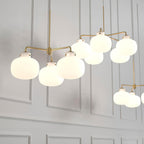 Halo Contemporary Glass Pendant Lamp