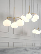 Halo Contemporary Glass Pendant Lamp