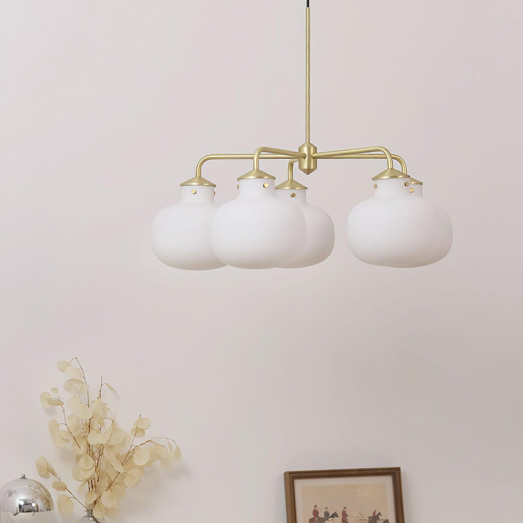 Halo Contemporary Glass Pendant Lamp