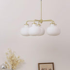 Halo Contemporary Glass Pendant Lamp