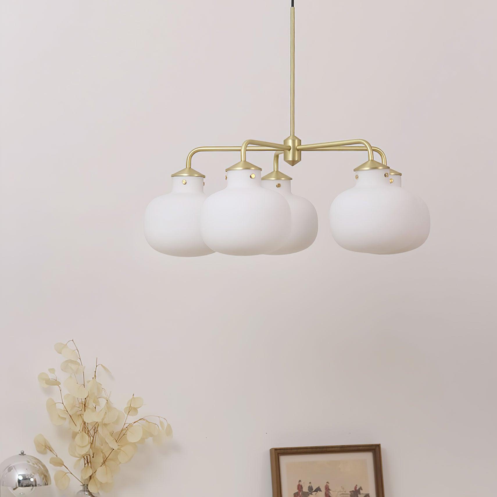 Halo Contemporary Glass Pendant Lamp