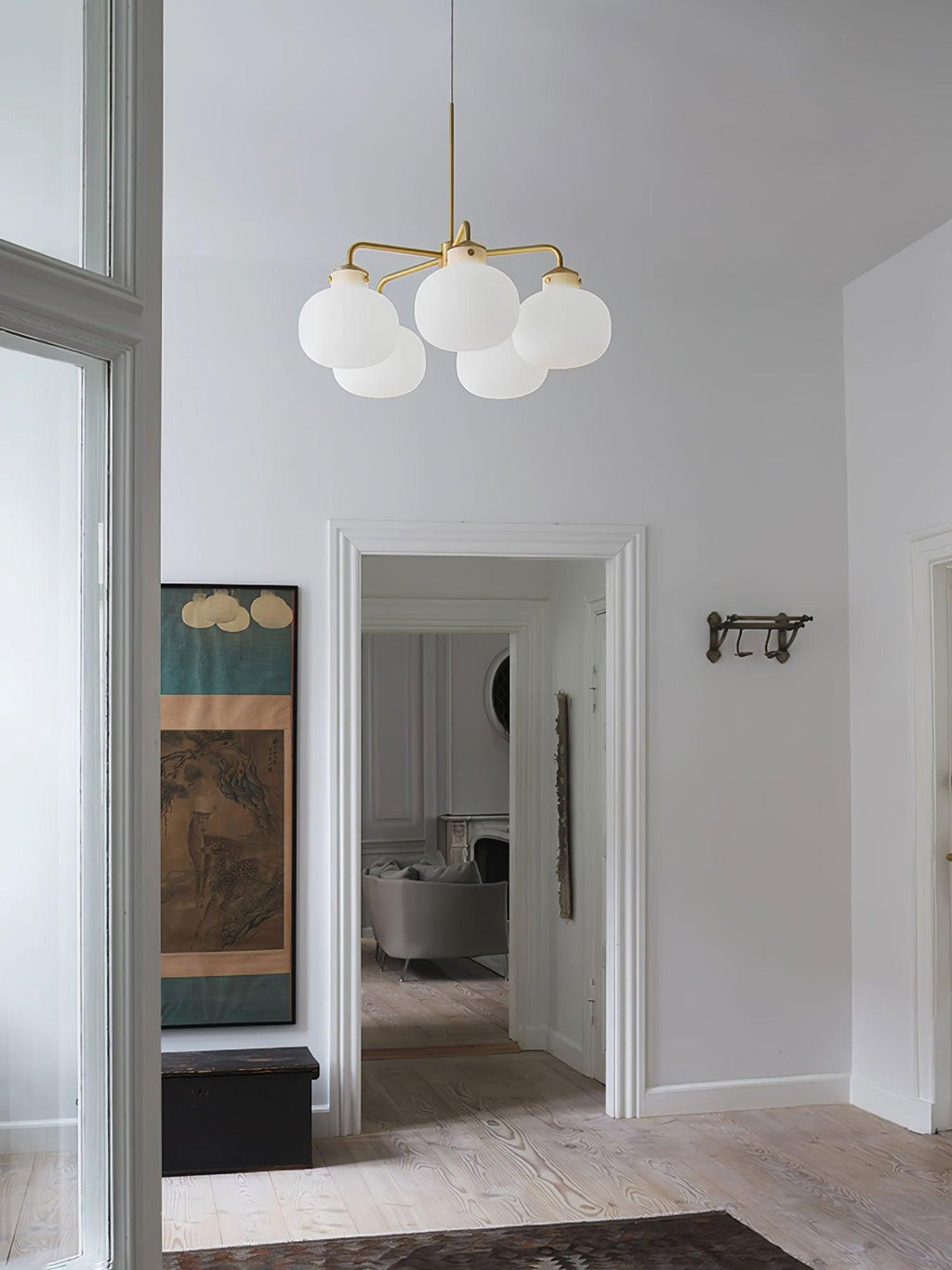 Halo Contemporary Glass Pendant Lamp