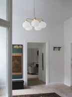 Halo Contemporary Glass Pendant Lamp