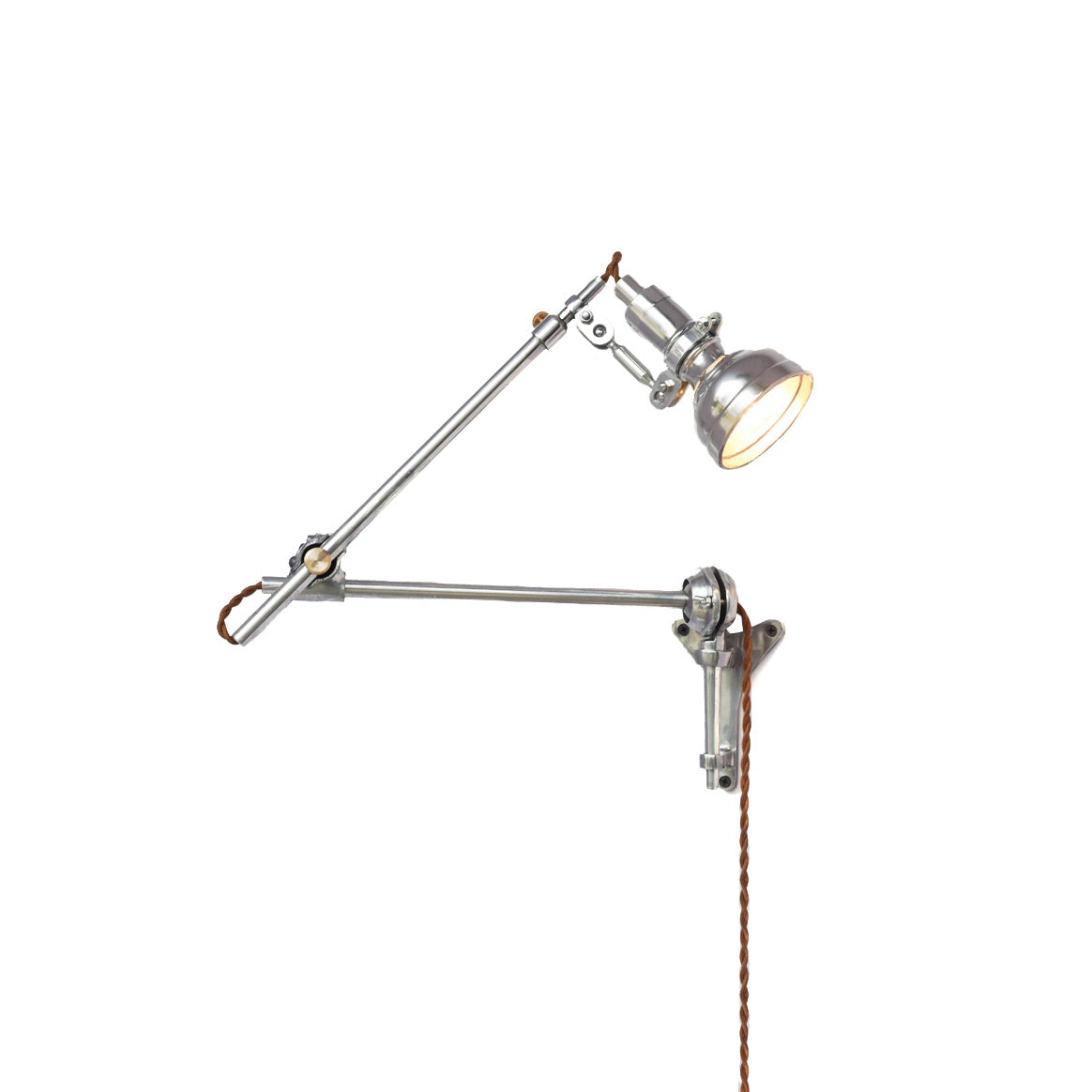 Allirora Vintage Rocker Arm Wall Lamp