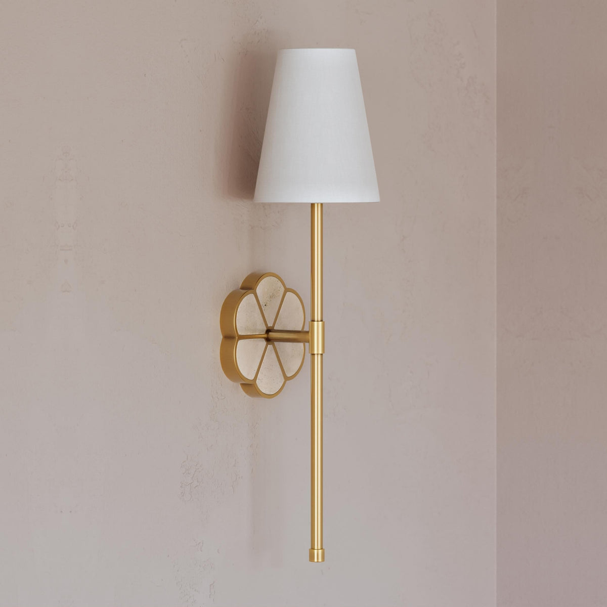 Eldorora Vintage Industrial Fabric Wall Lamp