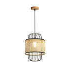 Evtheyra Premium Art Rattan Pendant Lamp