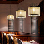 Evtheyra Premium Art Rattan Pendant Lamp