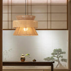 Ophelia Woven Rattan Pendant Light