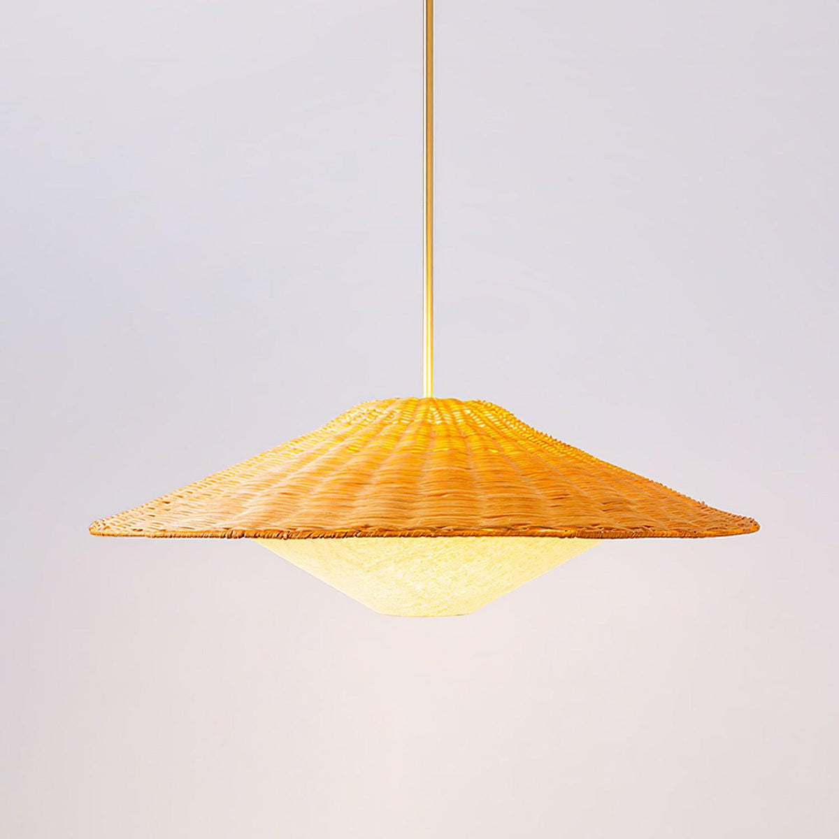 Elysiave Rattan Minimalistic Pendant Light