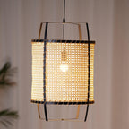 Meyda Pendant Lamp Rattan Woven Organic
