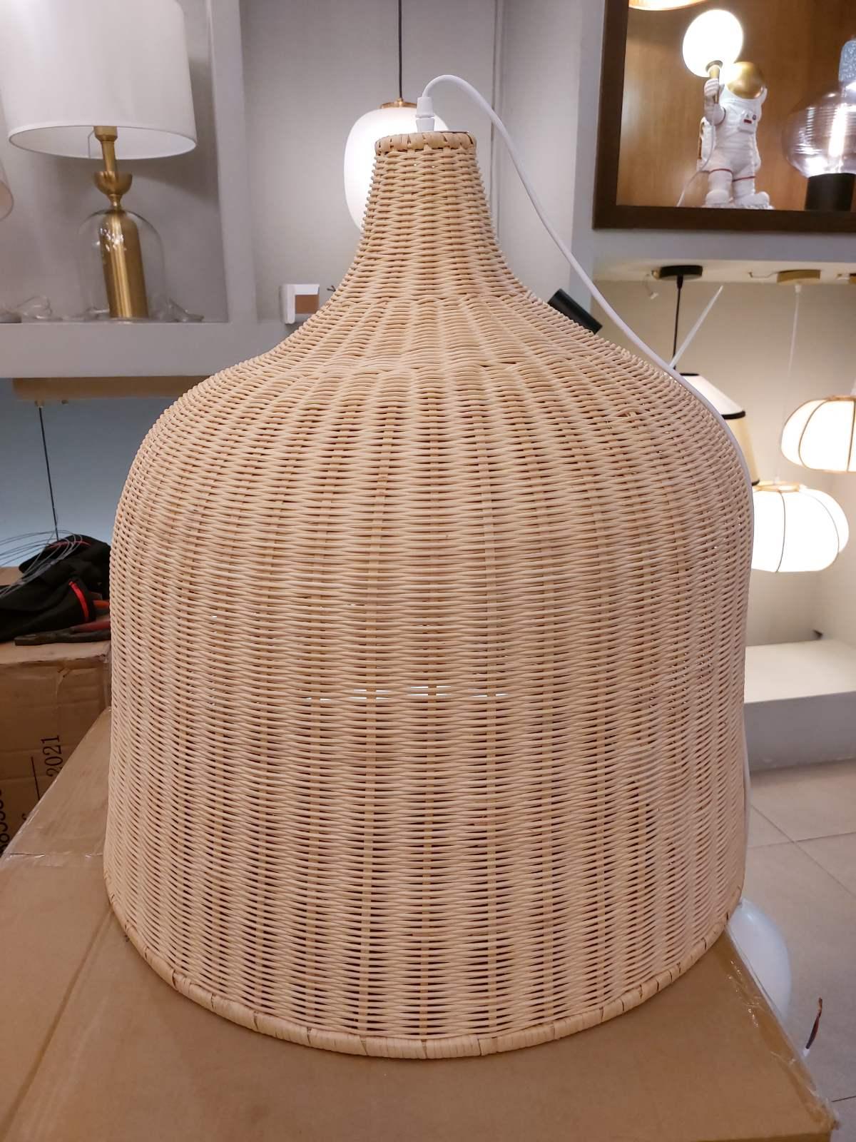 Willow Rustic Rattan Pandent Light