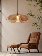 Petaral Rattan Retro Pendant Lamp