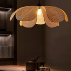Petaral Rattan Retro Pendant Lamp