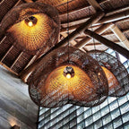 Averon Rattan Vintage Pendant Light