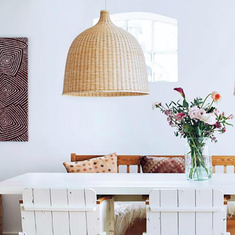 Willow Rustic Rattan Pandent Light
