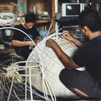 Willow Rustic Rattan Pandent Light
