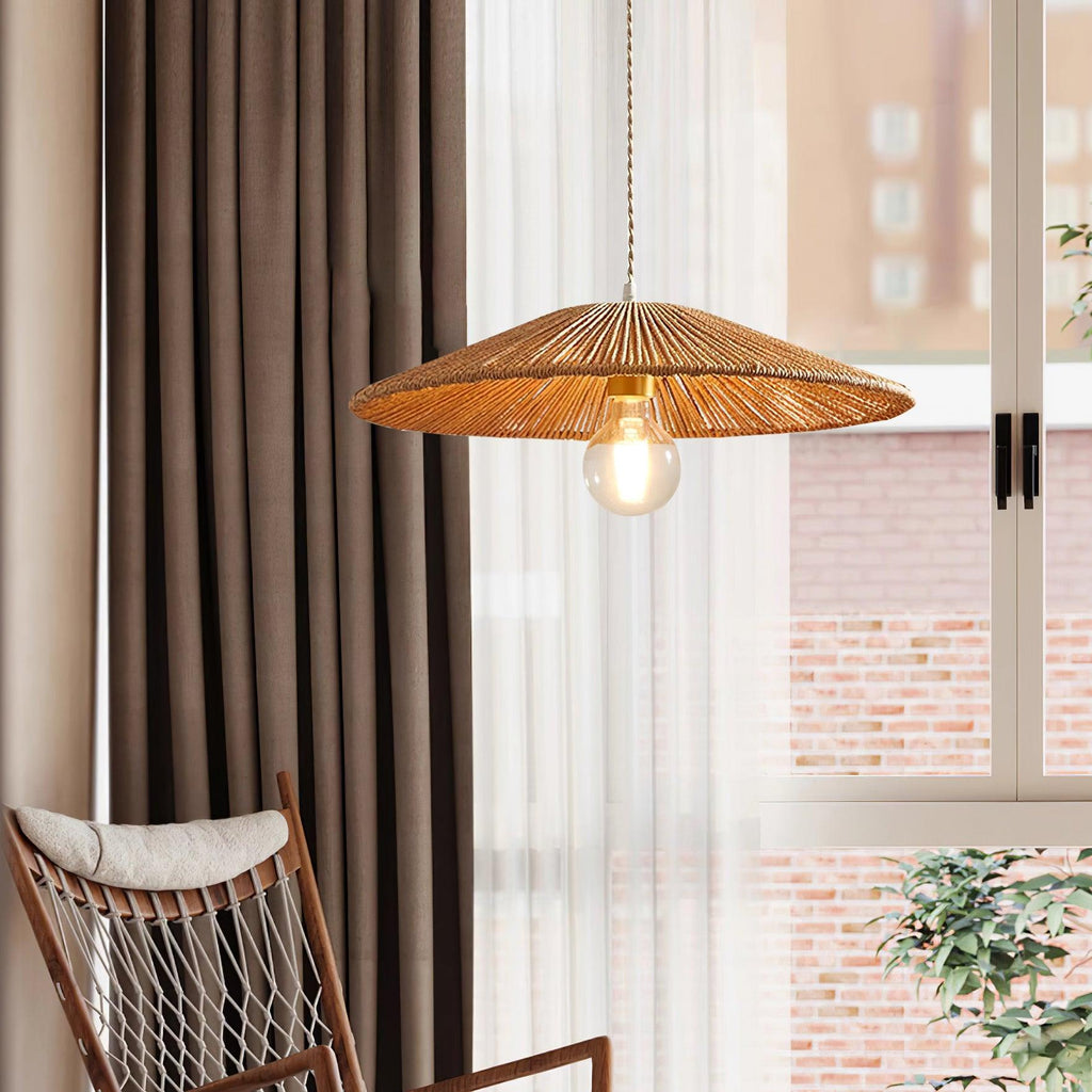 Sola Rattan Pendant Light