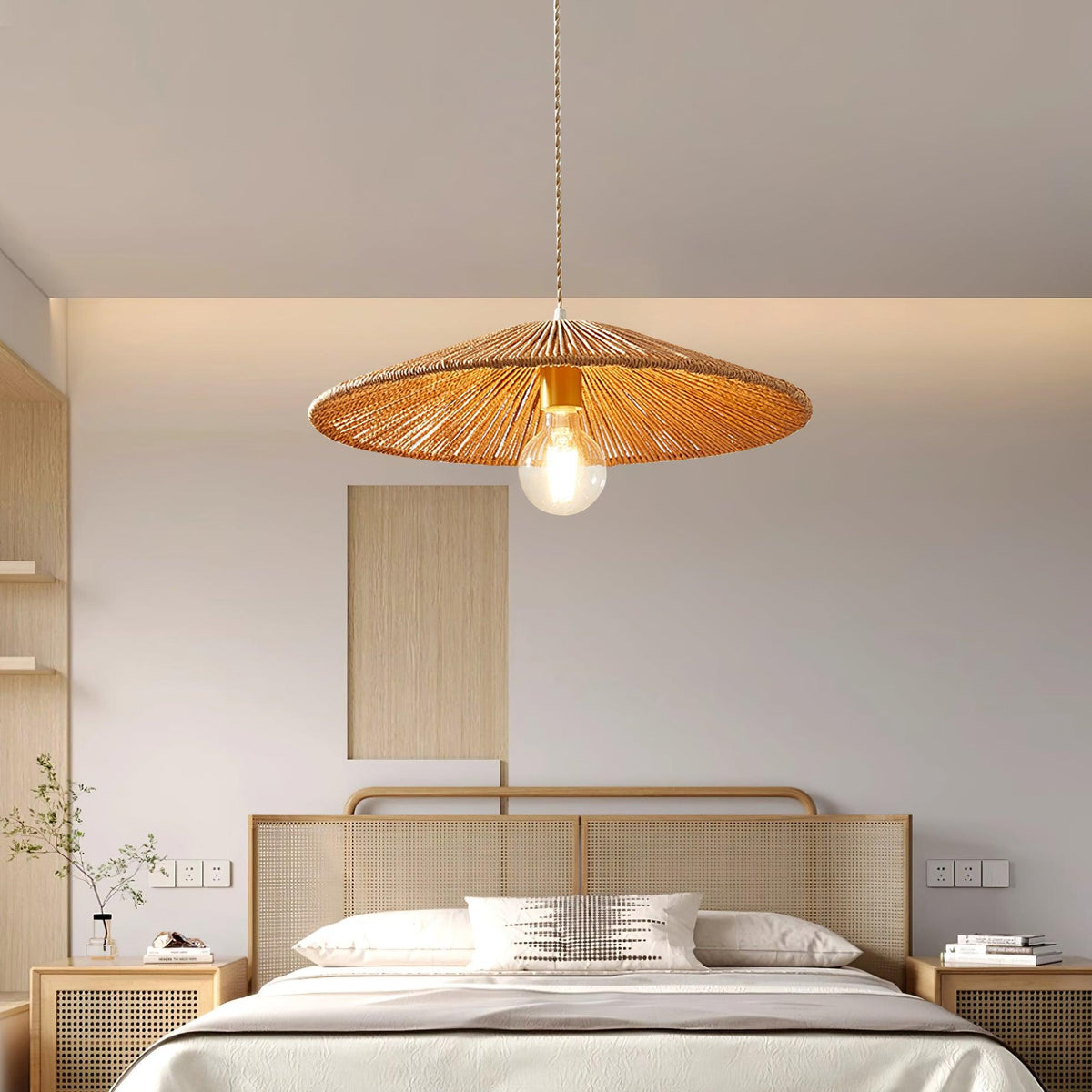 Sola Rattan Pendant Light