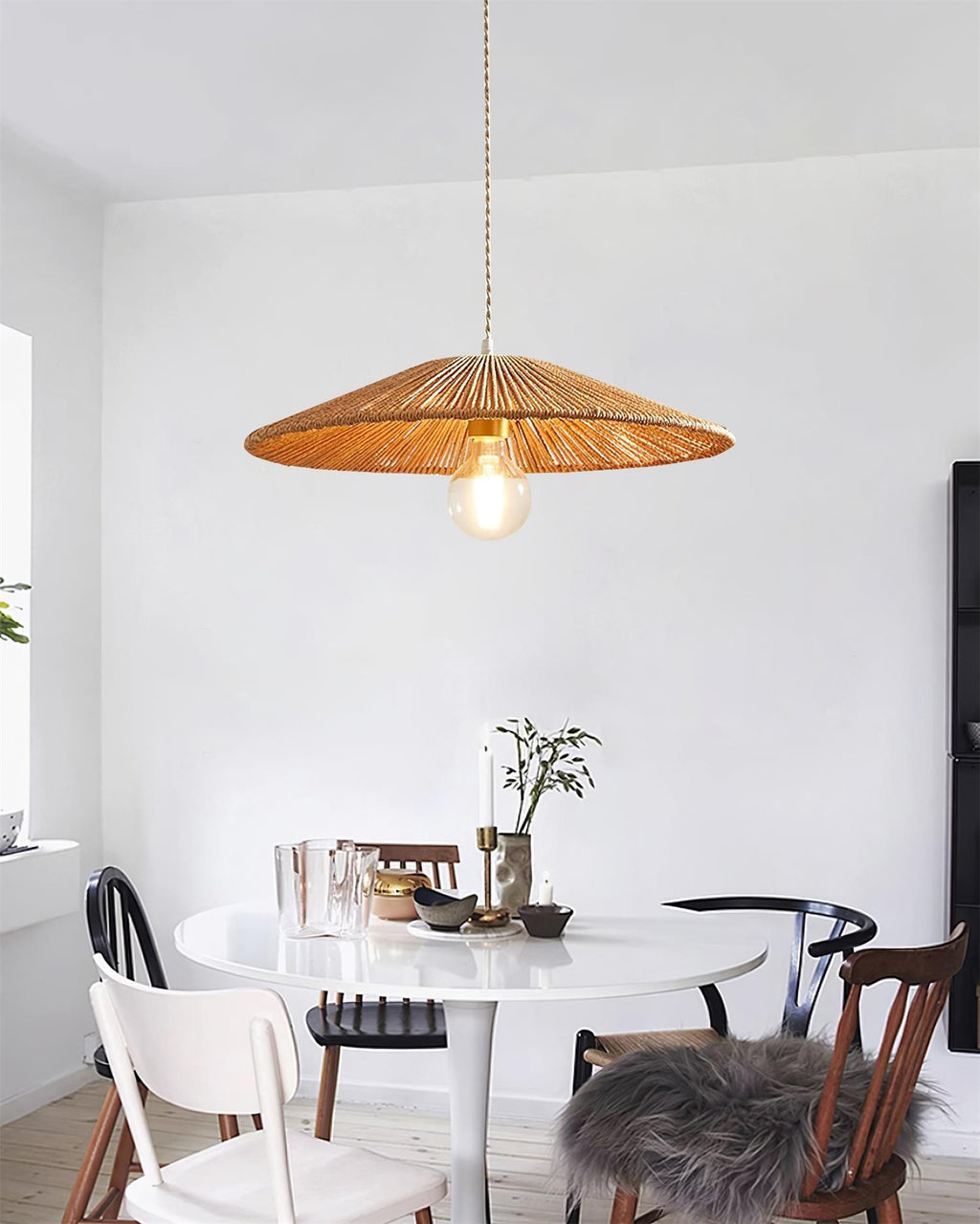 Sola Rattan Pendant Light