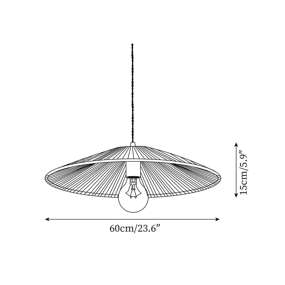 Sola Rattan Pendant Light