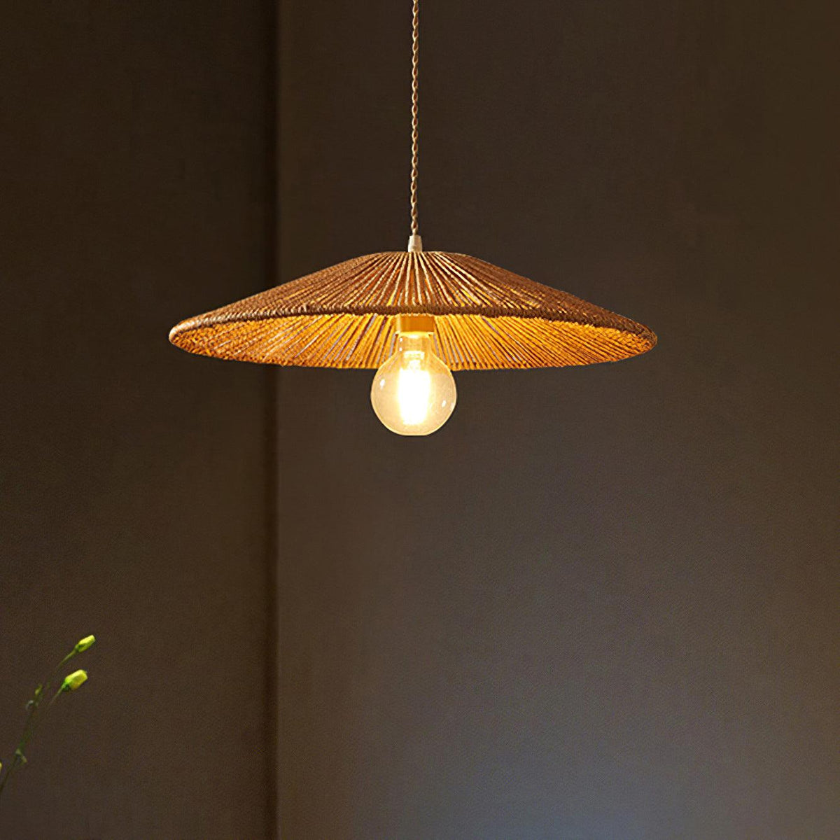 Sola Rattan Pendant Light