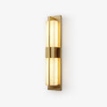 Caspian Alabaster Brass Wall Light