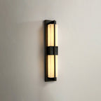 Caspian Alabaster Brass Wall Light
