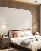 Redondo LED Halo Glass Disc Pendant Lamp