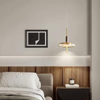 Redondo LED Halo Glass Disc Pendant Lamp