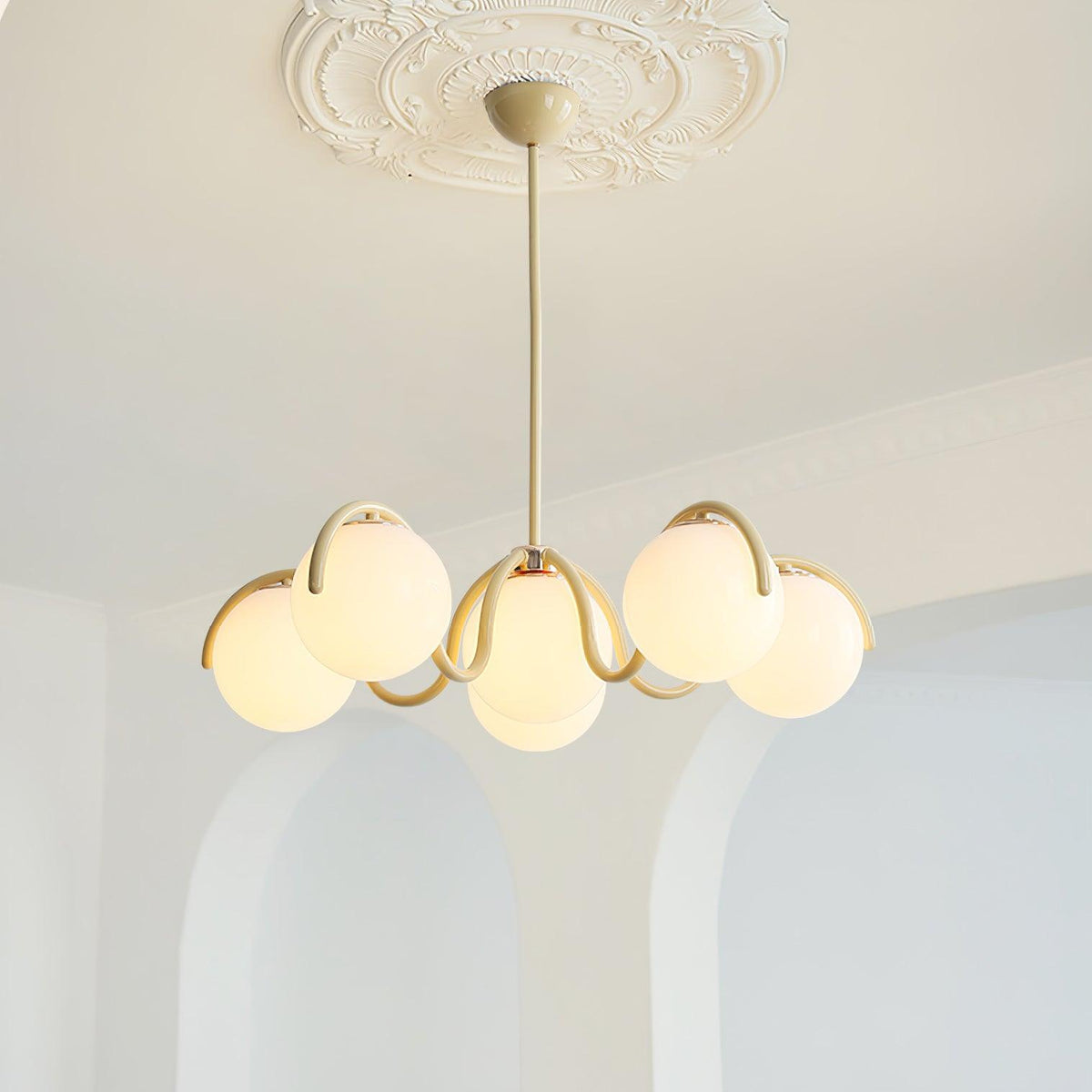 Aria Curve Linear Chandelier