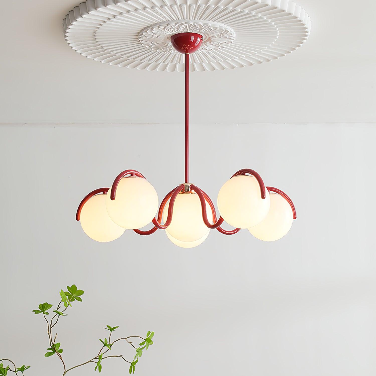 Aria Curve Linear Chandelier