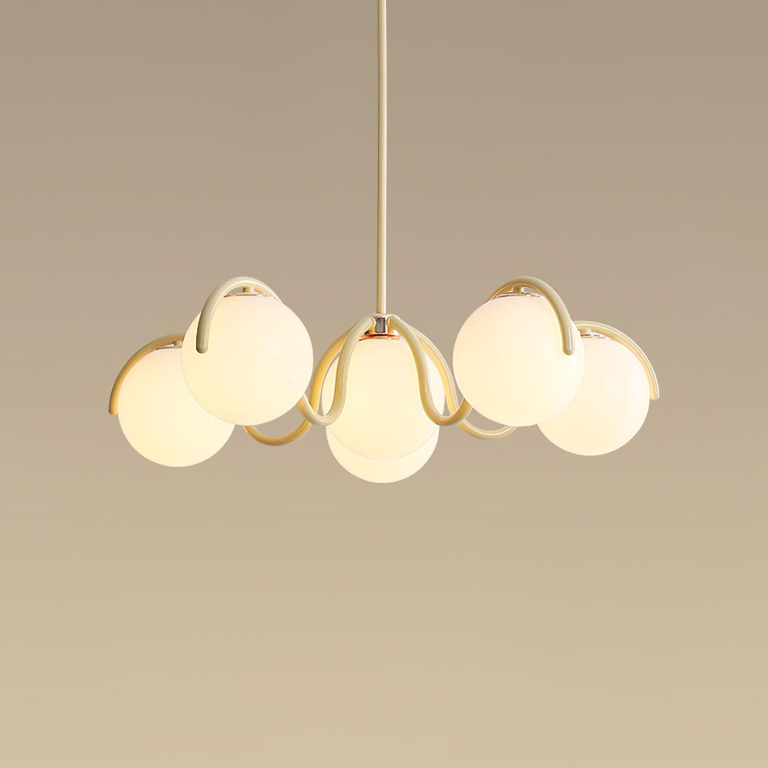 Aria Curve Linear Chandelier